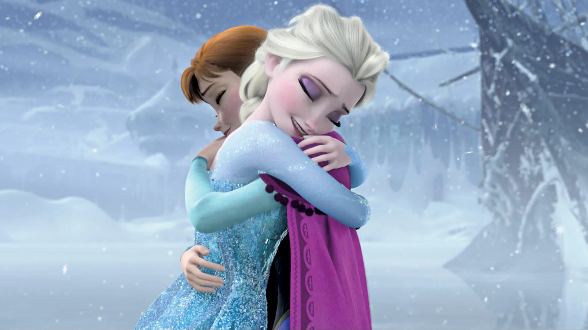 Холодное сестра 2. Elsa and Anna.