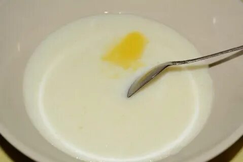 Манная каша средняя