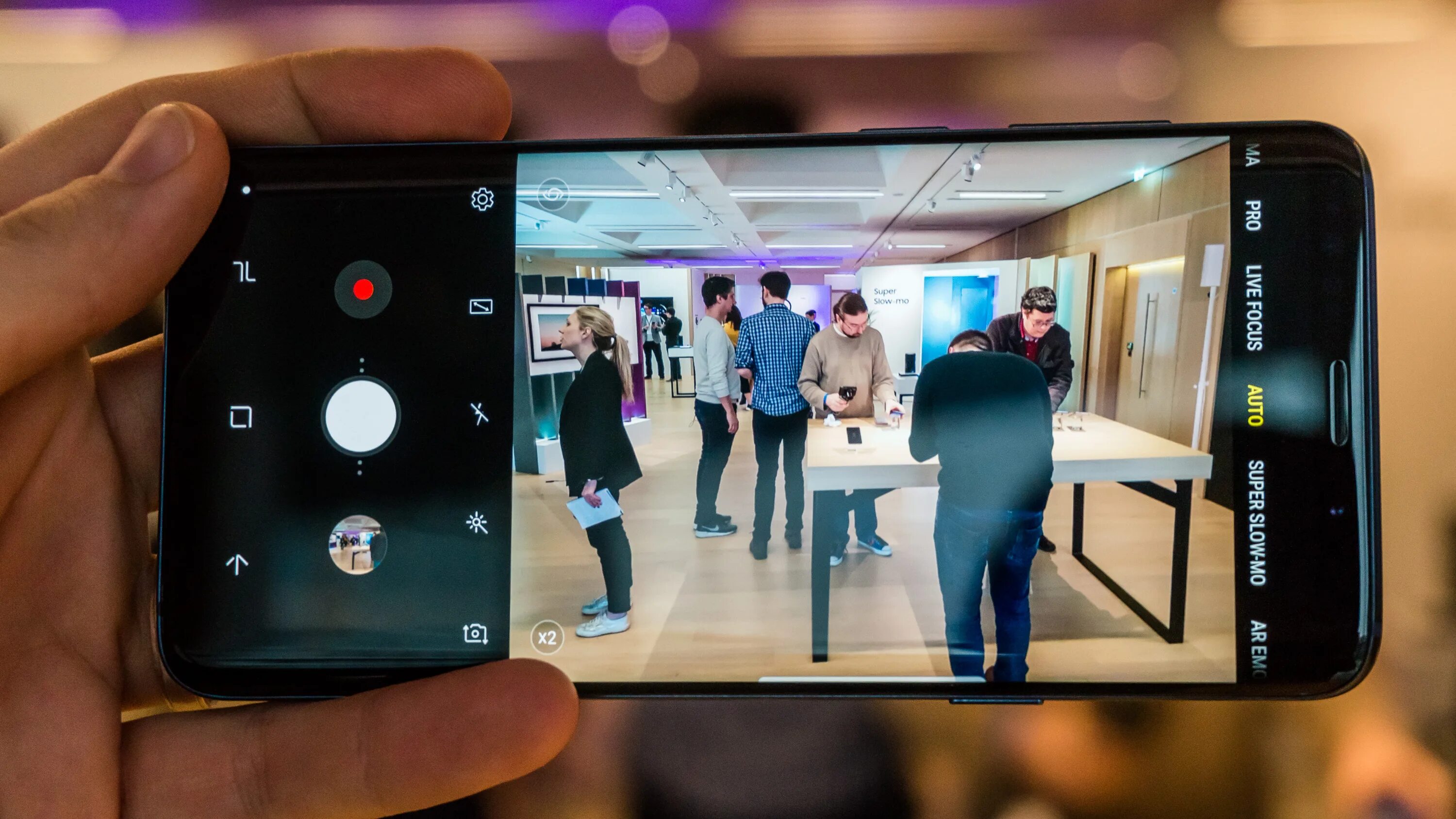 фронтальная камера 9x