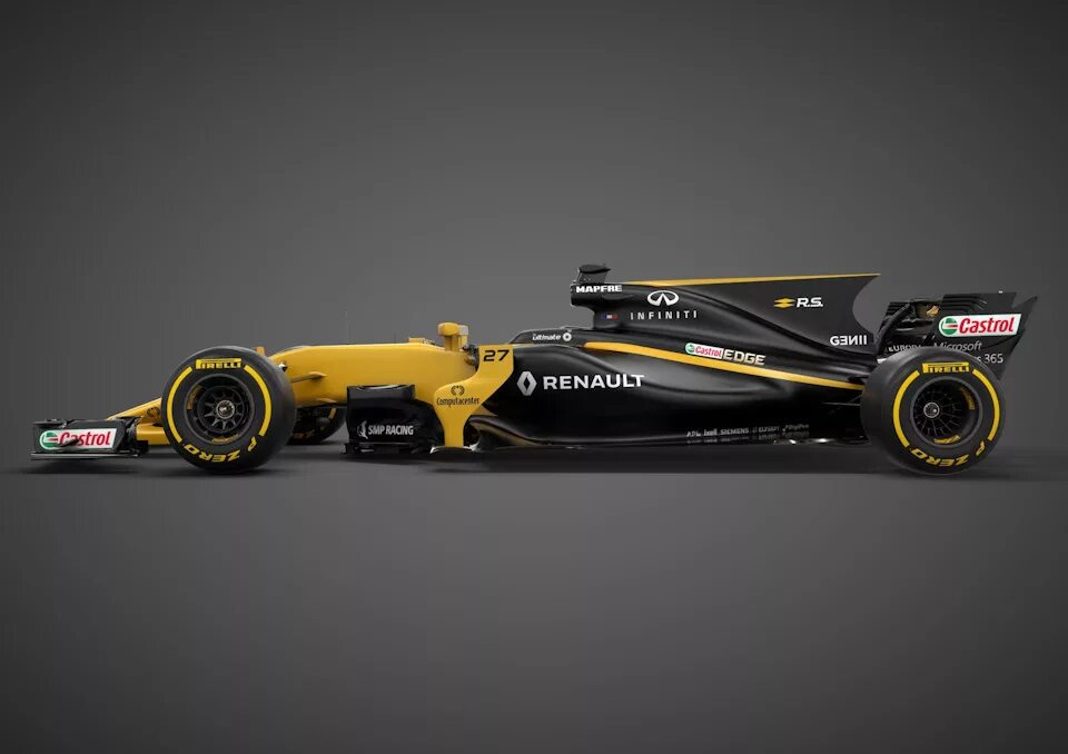 Renault f1 2017. Болиды f1 Renault. Renault rs17 f1. Болид формулы 1 Рено.