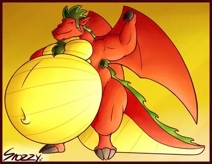 Large and in charge, like any dragon should be! 