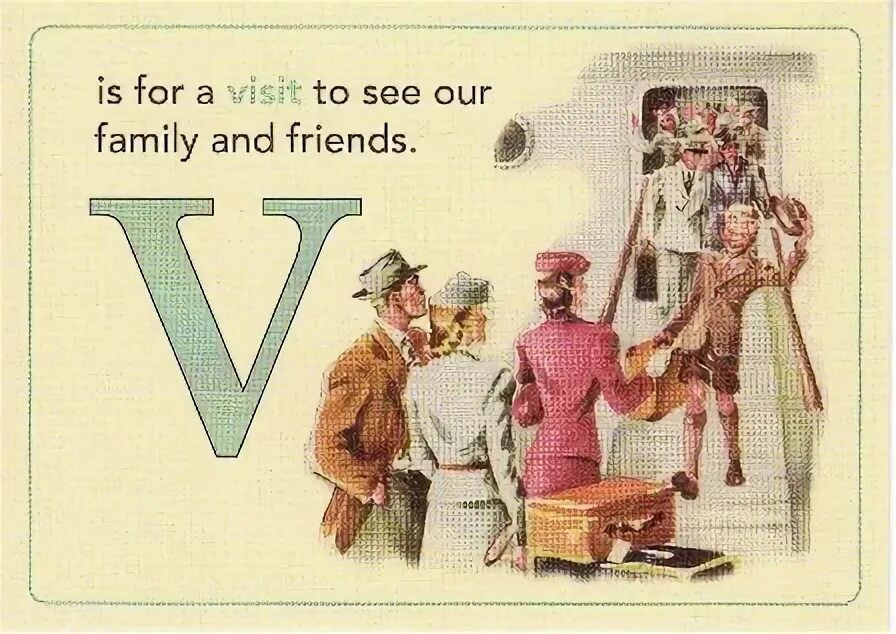 V is for. V is for