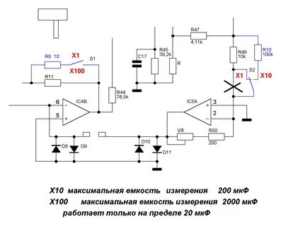 Схема мультиметра dt9205a