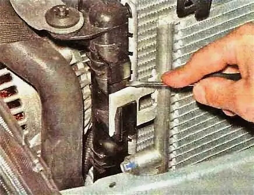Как снять радиатор альмера g15 How to remove the radiator of a Nissan Almera car