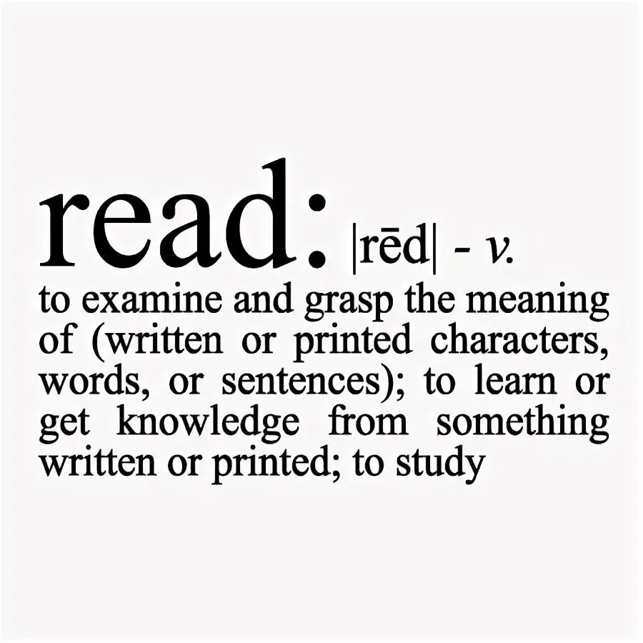 Read the definitions write the word