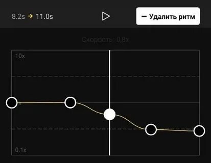 Как сделать плавное замедление