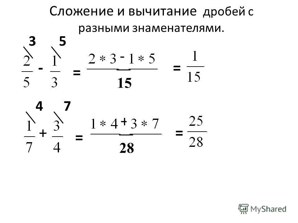 Как вычесть разные дроби. Как вычесть дроби с разными знаменателями 6 класс. сложение дробей с разными знаменателями 6 класс. вычитание дробей с разными знаменателями. сложение и вычитание дробей с разными знаменателями.