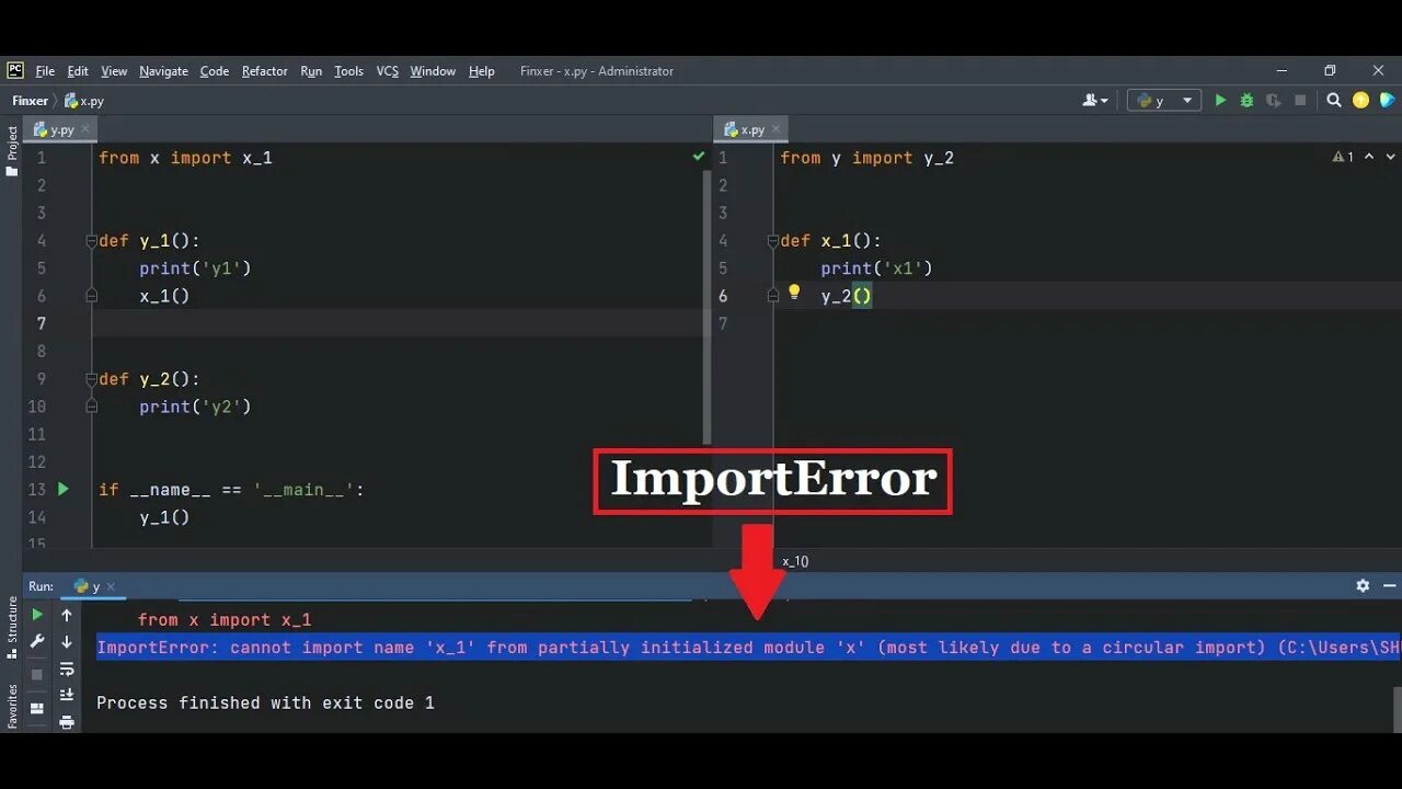 IMPORTERROR питон. Импорт в питоне. IMPORTERROR: cannot Import name from. From Import Python.