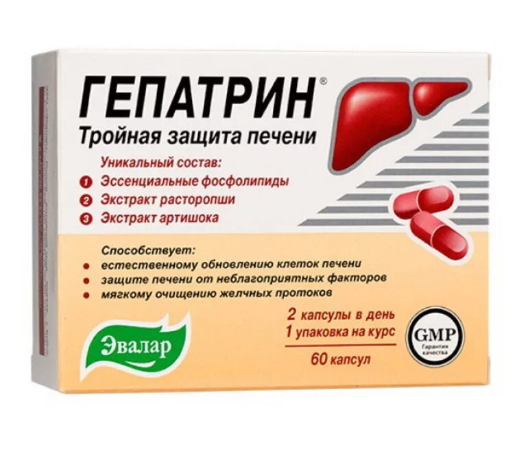 Лекарства для печени список