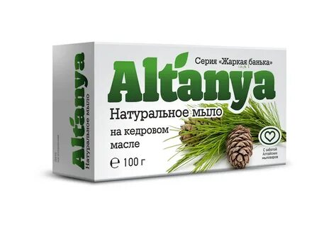 Мыло с маслом кедра