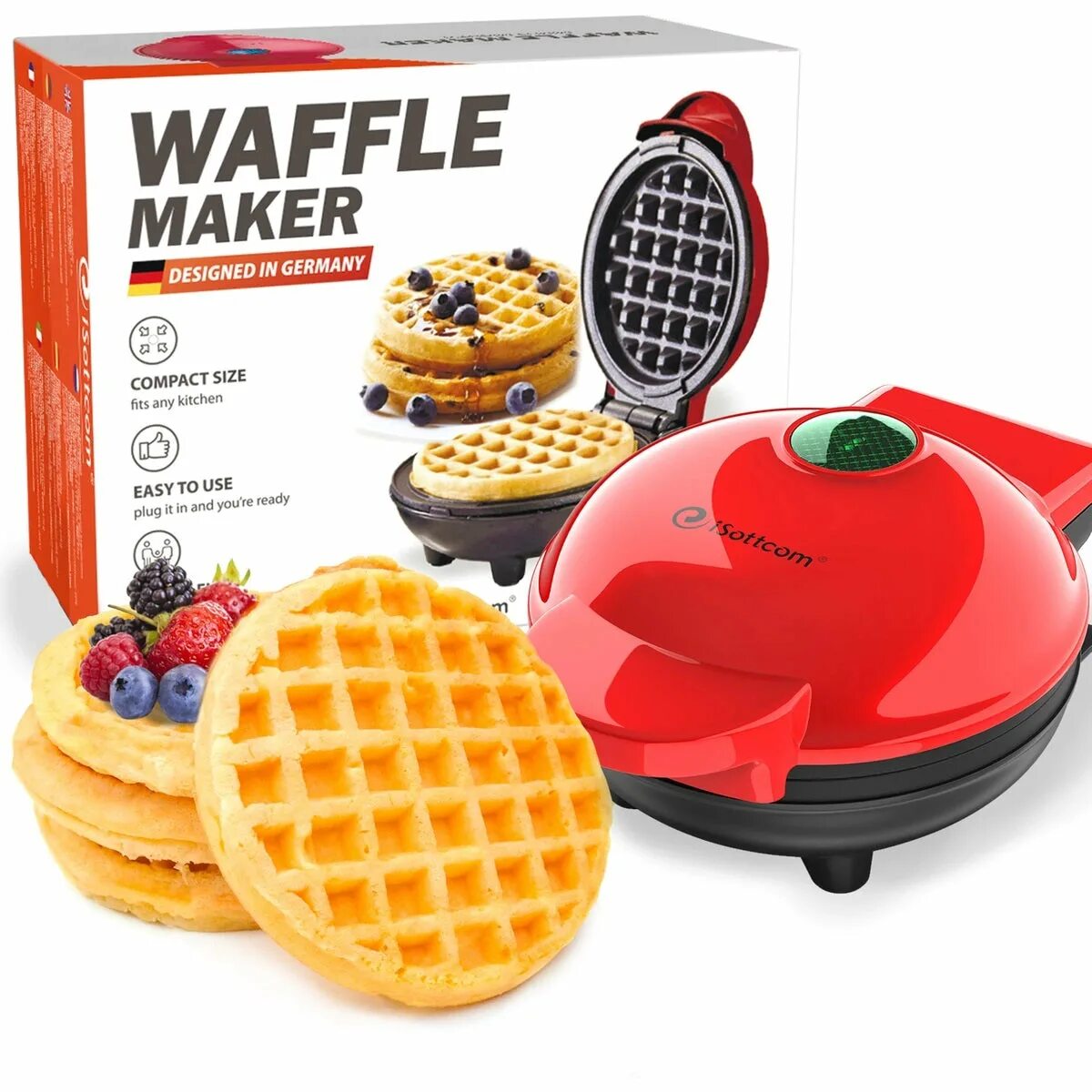 Вафельница ISOTTCOM. Вафельница ISOTTCOM Waffle maker. Вафельница ISOTTCOM Waffle maker, красный. Вафельница Jardeko jd765. Озон вафельница электрическая