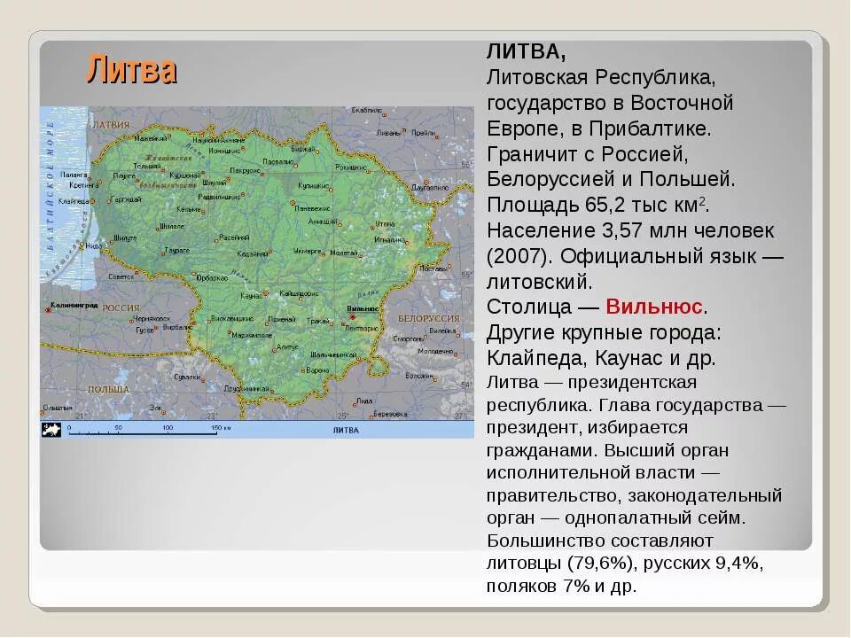 Сосед россии беларусь. Литва Литовская Республика. Литва граничит. Рассказ о Литве. Литва и соседние государства.