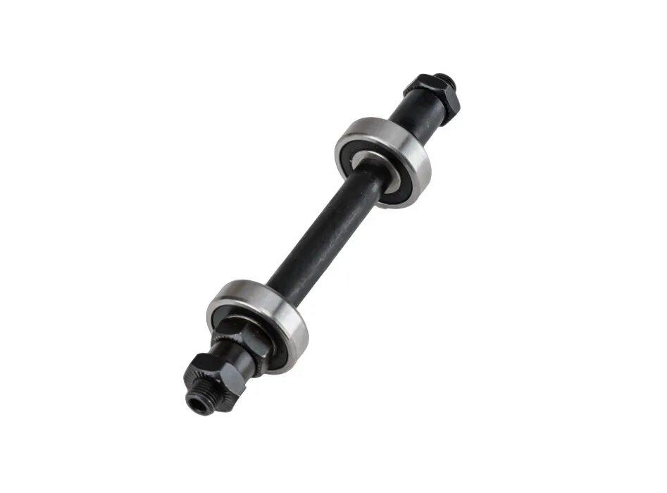 Задняя ось велосипеда на промподшипниках. Задняя ось велосипеда на промподшипниках. Ось заднего колеса велосипеда на промподшипниках. Ось tbs, задняя 170 мм под гайки с промподшипниками sf-ax04. Втулка шимано на промподшипниках.