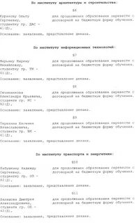 Перевод с платного на бюджет