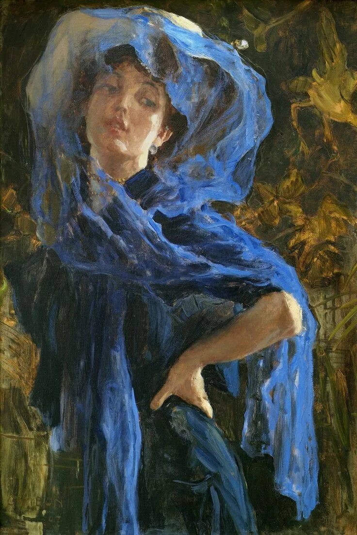 Veil painting. Глауко Камбон. Джованни Больдини the Divine in Blue. Джованни Больдини картины Импрессионизм. Glauco Cambon картины художник.