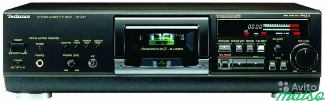 Дека техникс rs. Technics rs-az6. кассетная дека техникс az7. кассетная дека technics rs-az6. кассетная дека technics 747.