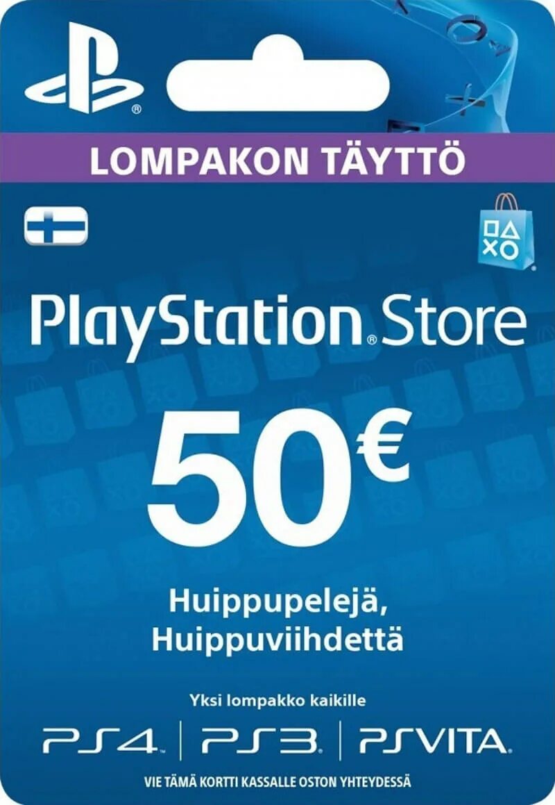 Карта playstation store купить. PSN Finland 50. PSN Card. PLAYSTATION Store. Карта оплаты PSN.