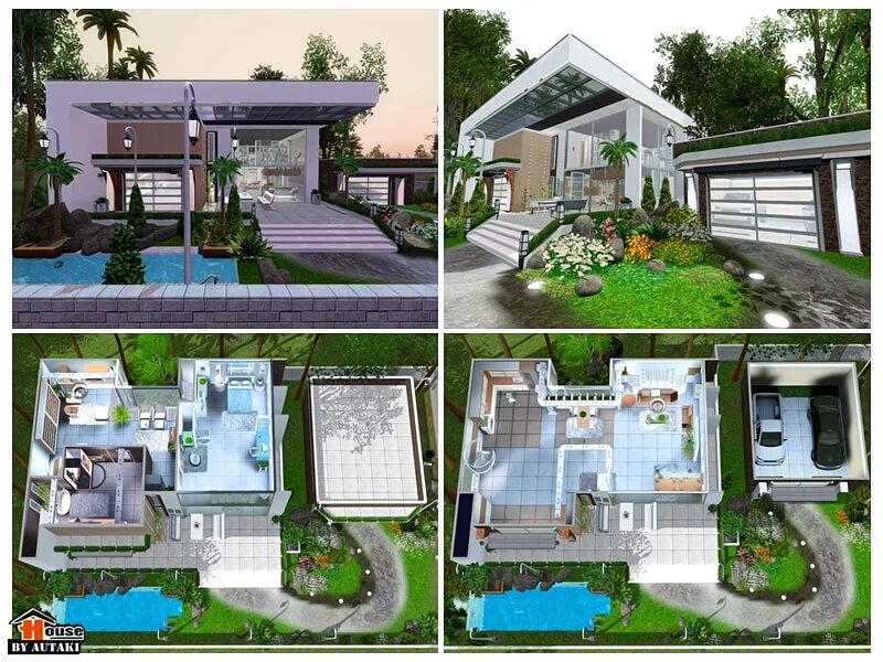 Схема дома в симс 3 Pin by Теона on House Sims house plans, House plans, House layout plans