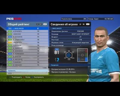 Заявка игроков рпл