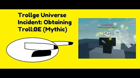 Trade rework trollge universe