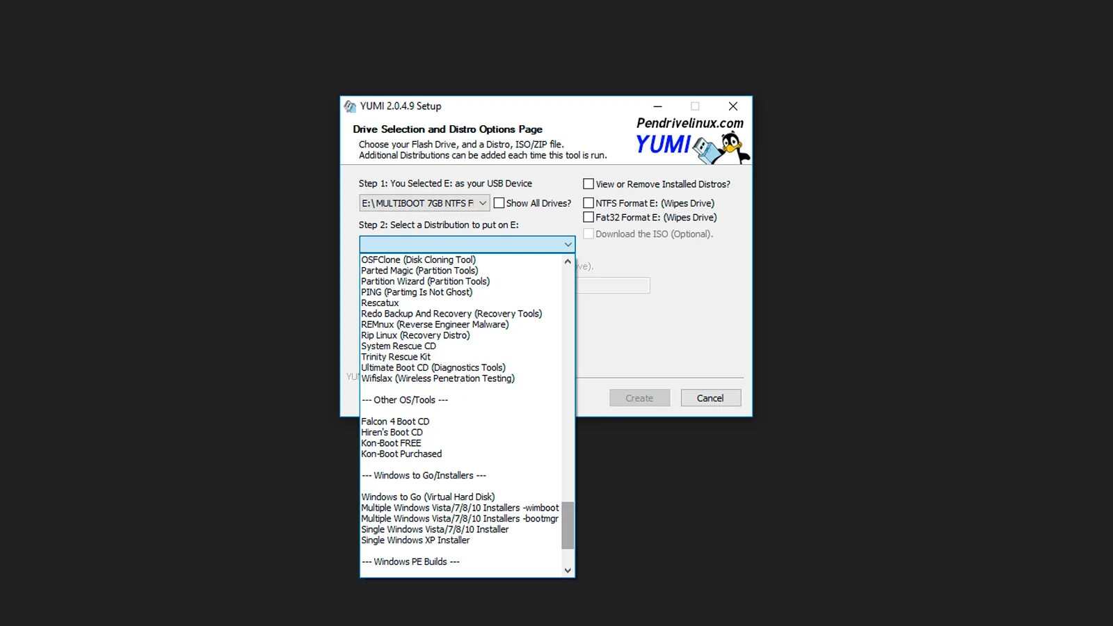 Linux system has not been booted. Yumi multiboot usb. rip linux. сравнение windows и linux.