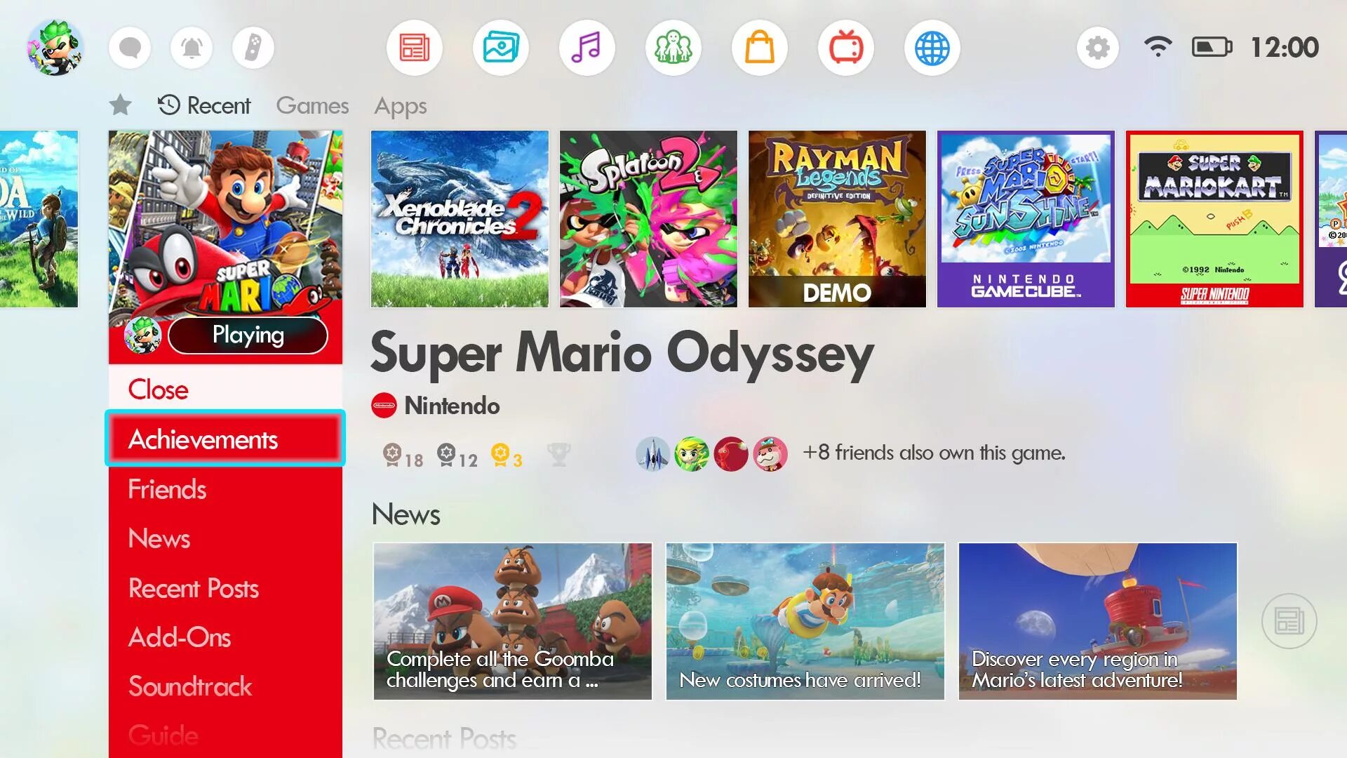 Nintendo switch postal code. Интерфейс нинтендо свитч. nintendo switch menu. меню nintendo. nintendo switch главное меню.