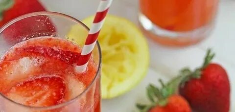 Рецепт домашнего лимонада с клубникой