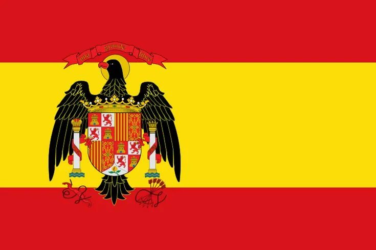 Как выглядит флаг испанской империи Pin en Tema 11: La Dictadura Franquista (1939 1975)