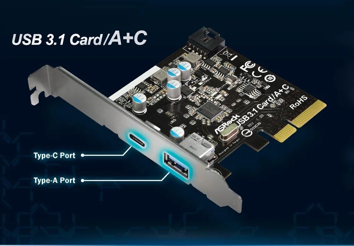 Контроллер PCI-E USB 3.0 Type-c. Контроллер USB Type c PCI-E. USB 3.1 Type-c порт. Адаптер PCI-E USB 3.1 Type-c. Pci карта расширения
