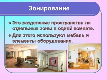 Интерьер описание помещения
