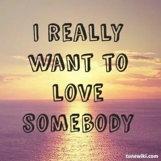 Песня somebody want