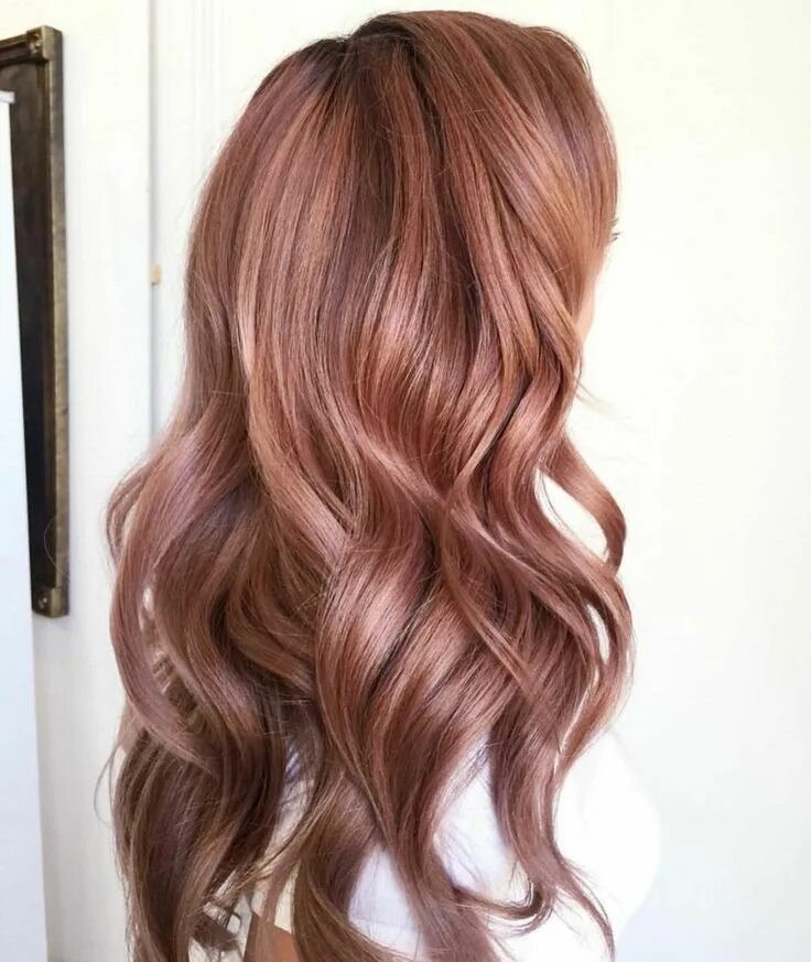So gorgeous! Subtle rose gold hair by @guy_tang on Instagram. Hair color rose go