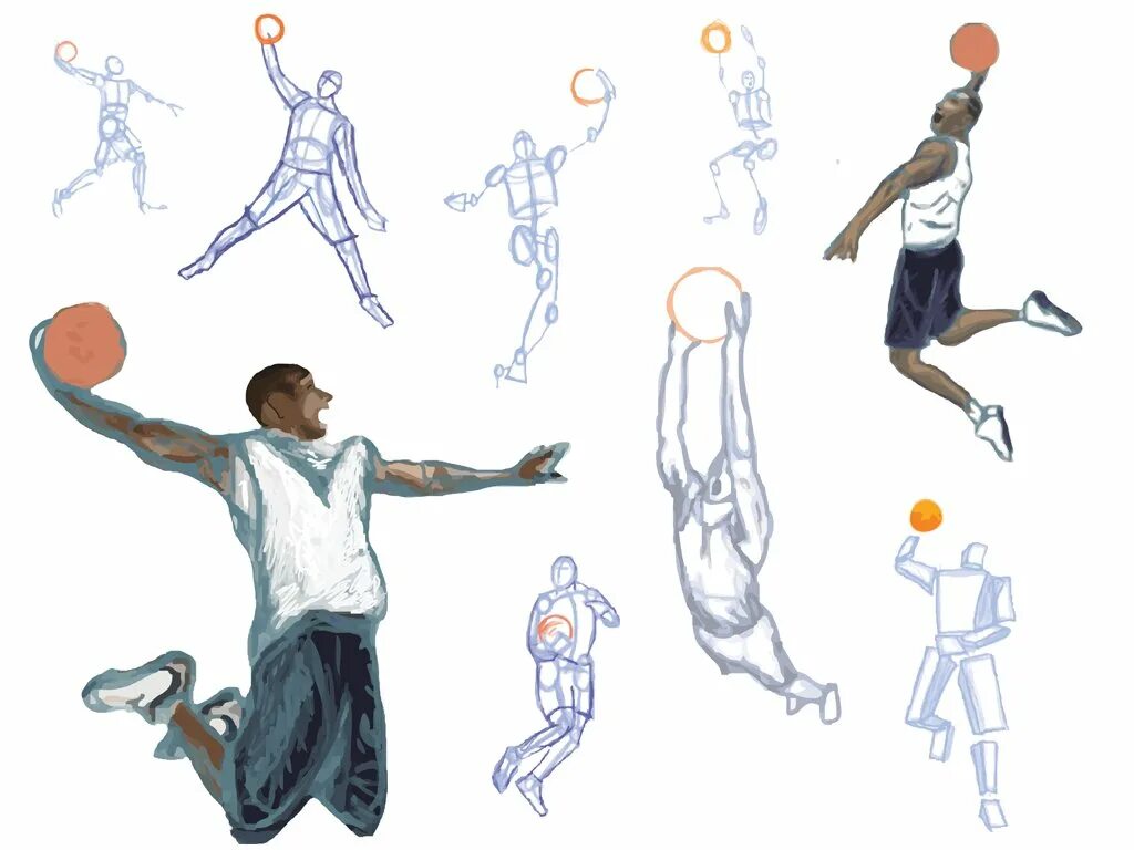 Баскетболист референс. Референсы баскетболистов. Человек в движении. Изображение человека в движении. Спортсмен в движении рисунок