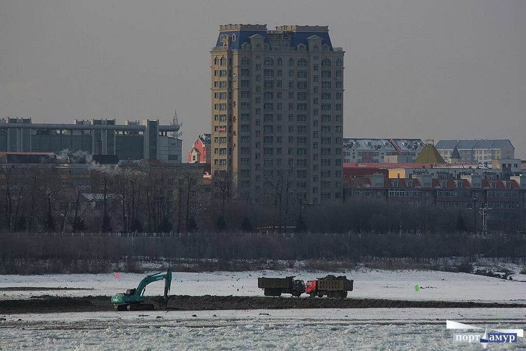 Какие города на берегу амур