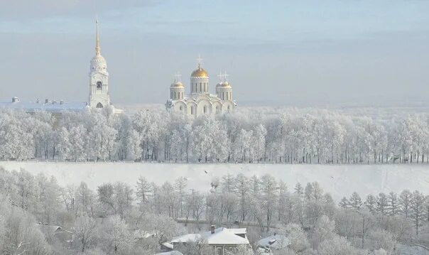 Зимний Владимир, декабрь 2017 Владимирский край
