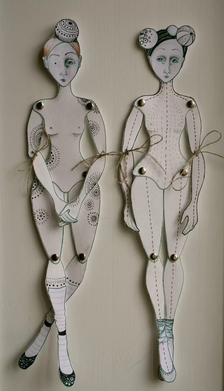 Pin by Sandra Murphy on Articulated Paper puppets in 2024 Paper puppets, Paper d