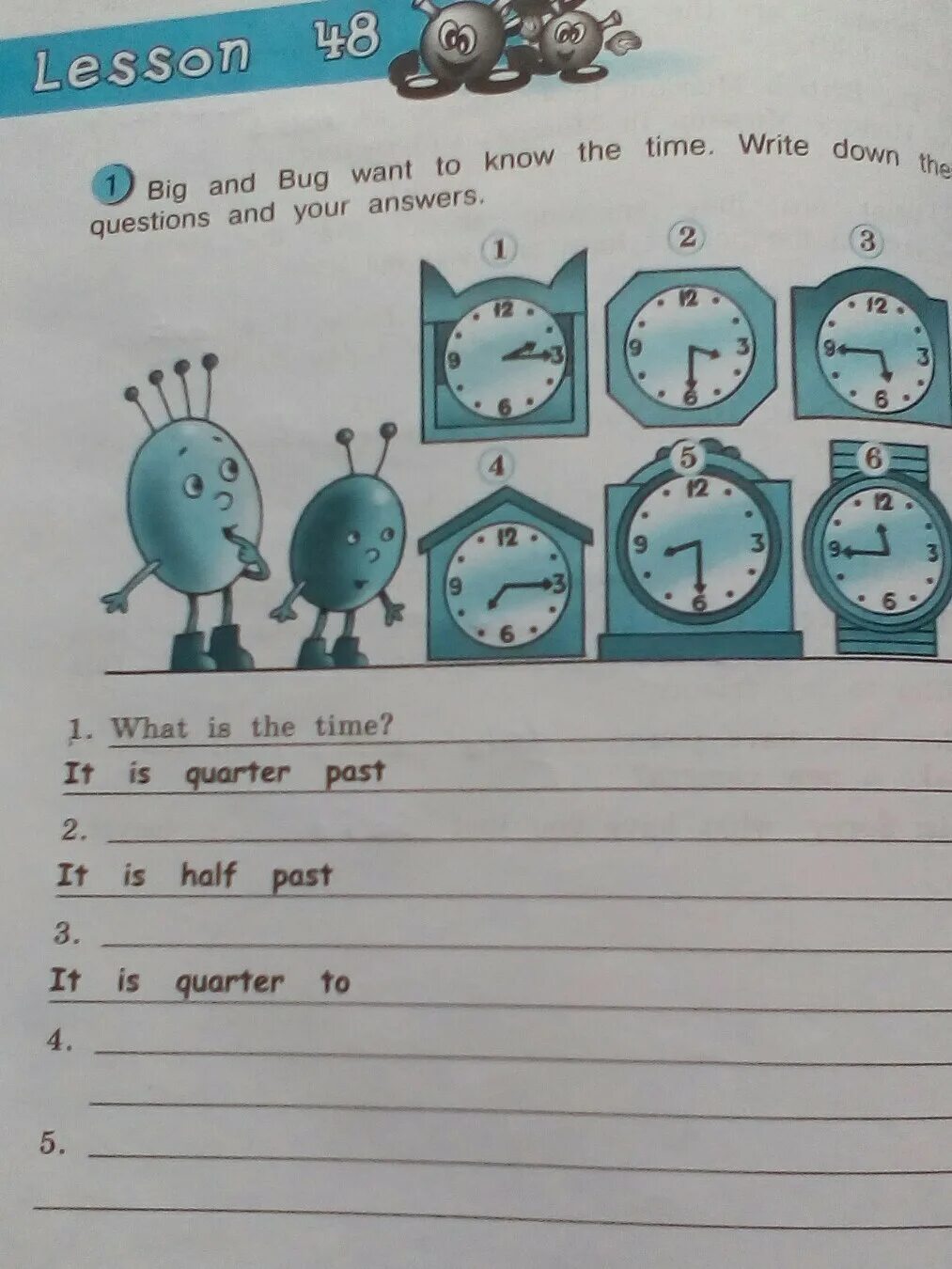 Write the time ответы. Big and bug want to know the time write down their questions and your answers. what time is it write the answers 4 класс. write the time перевод. big and bug want to know the.