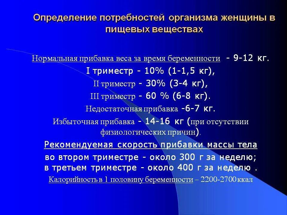 Газы 3 триместр