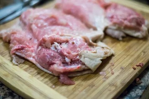 Курица без костей рулет