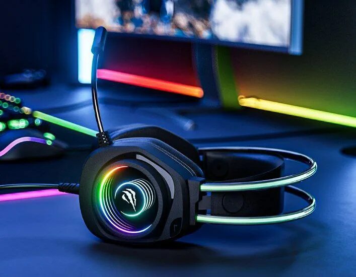 Aerocool astro 12 pro. наушники- plextone pc780 (красный). светящиеся наушники проводные. наушники подсветка приложение. 1.