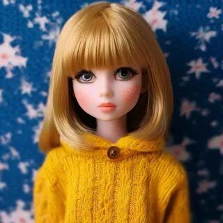 Кукла Лиза 🌛 🐺 💯 🐢" - картинка создана в Шедевруме.