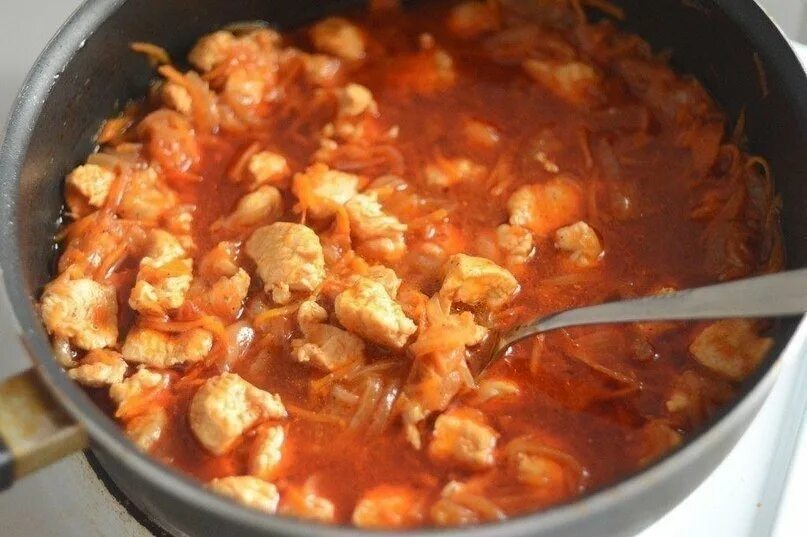 Классический рецепт гуляша из курицы