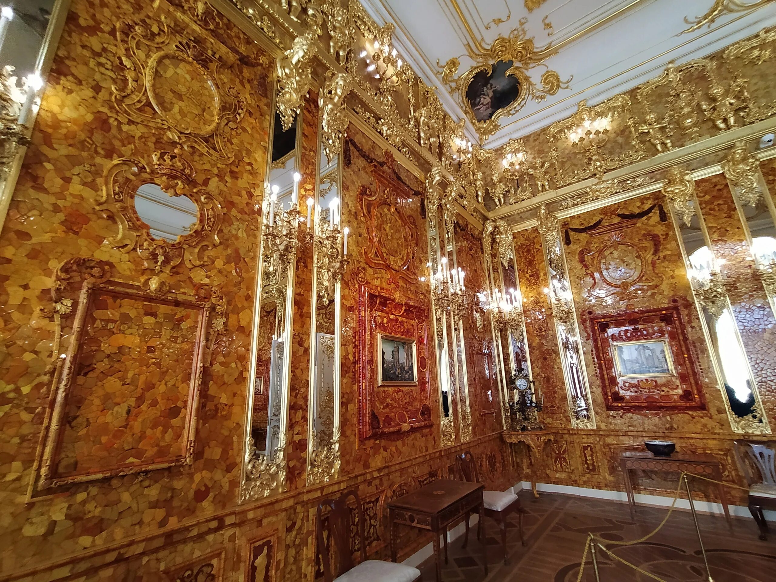 Экскурсия в янтарную комнату петербург