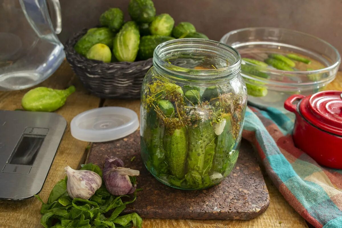 Рецепт кислых огурцов