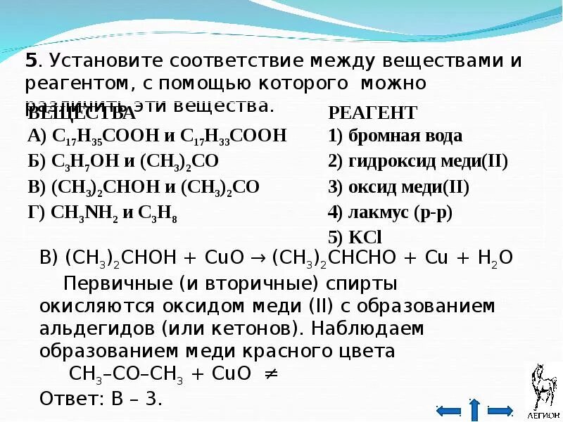 Реагенты оксида меди 2. Вещества и реагенты. Химическая идентификация.