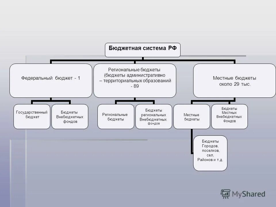 бюджетный процесс и принципы бюджетной системы. бюджетная система унитарного государства состоит из.
