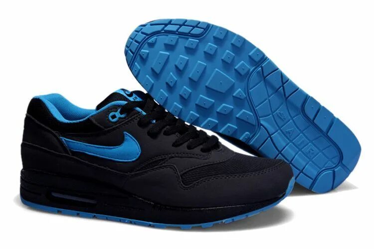 Nike Air Max 87 мужские. Найк АИР Макс черные с синим. Найк АИР синие мужские. Аир макс синие