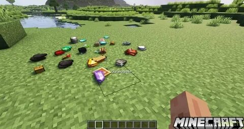 Майнкрафт item physics