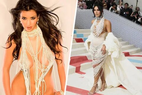 Образ Ким Кардашьян на Met Gala сравнили с ее съемкой для журнала Playboy Lifest