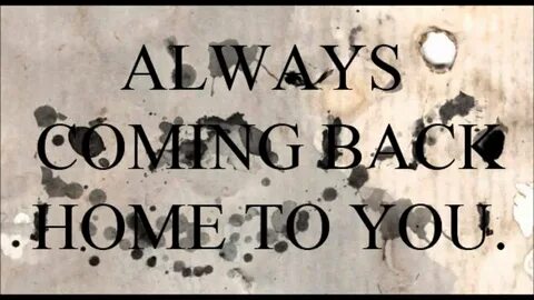 I am back home